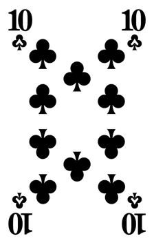 Ten of Clubs