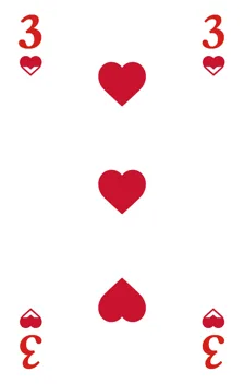 Three of Hearts