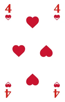 Four of Hearts